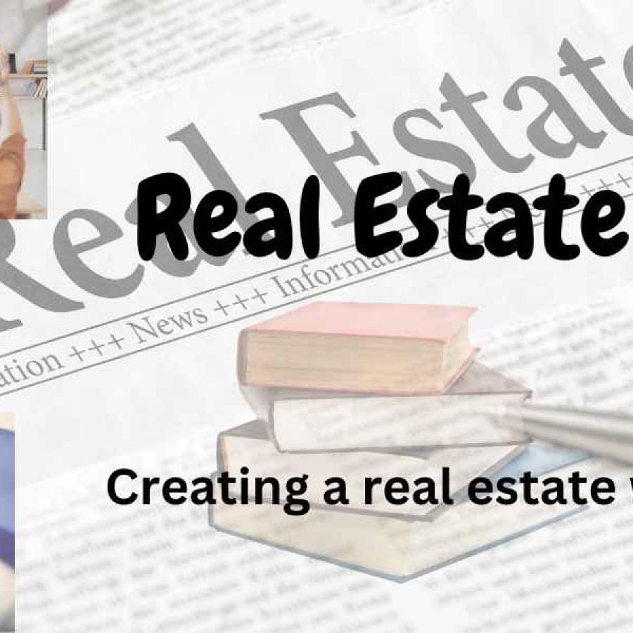 Creating a real estate website