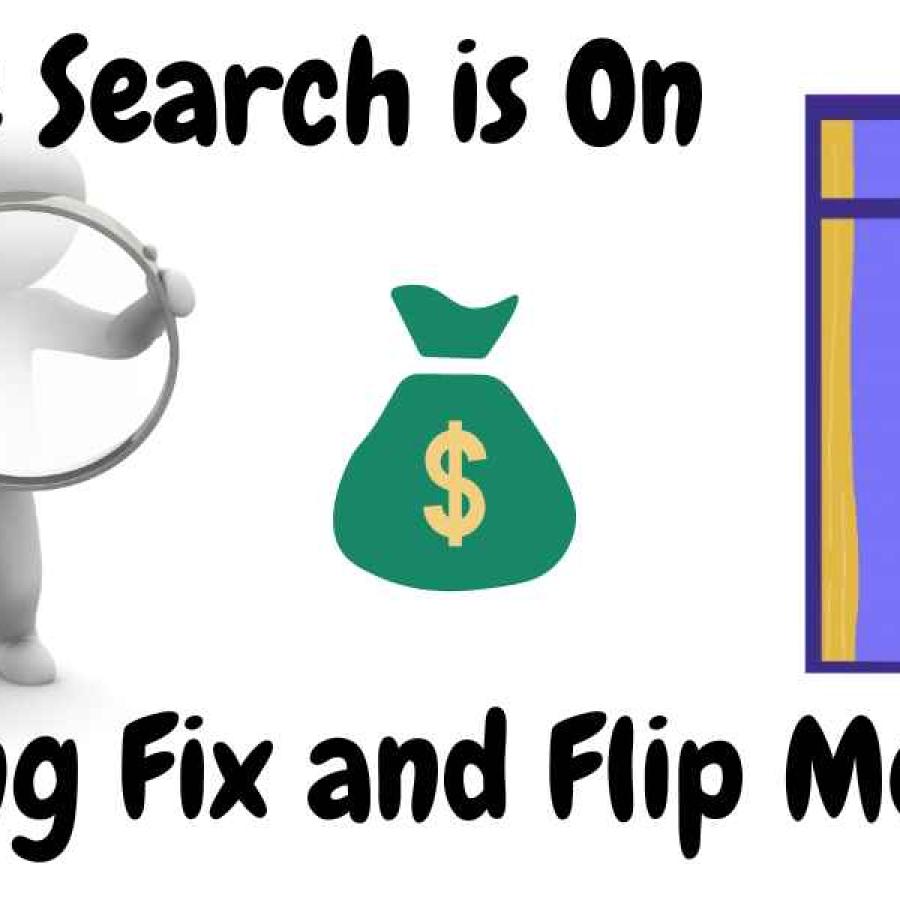 How to find fix and flip money