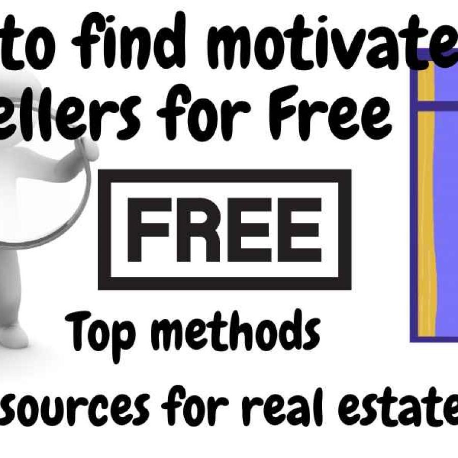 Free ways to find motivated sellers