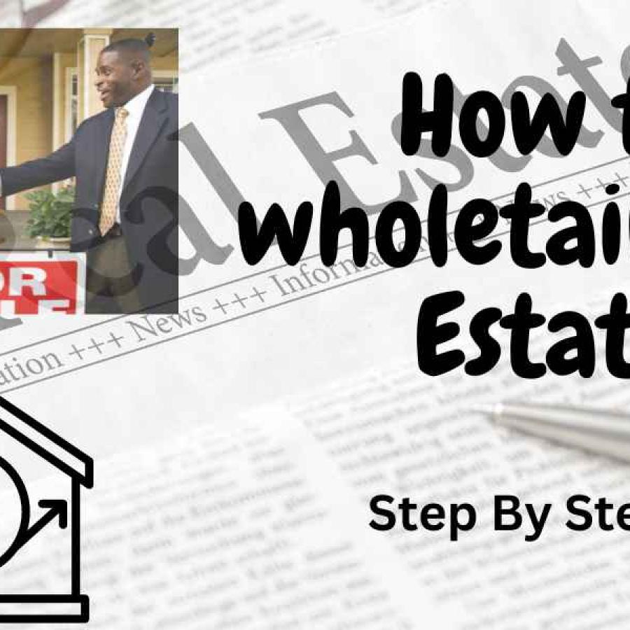 How to wholetail real estate