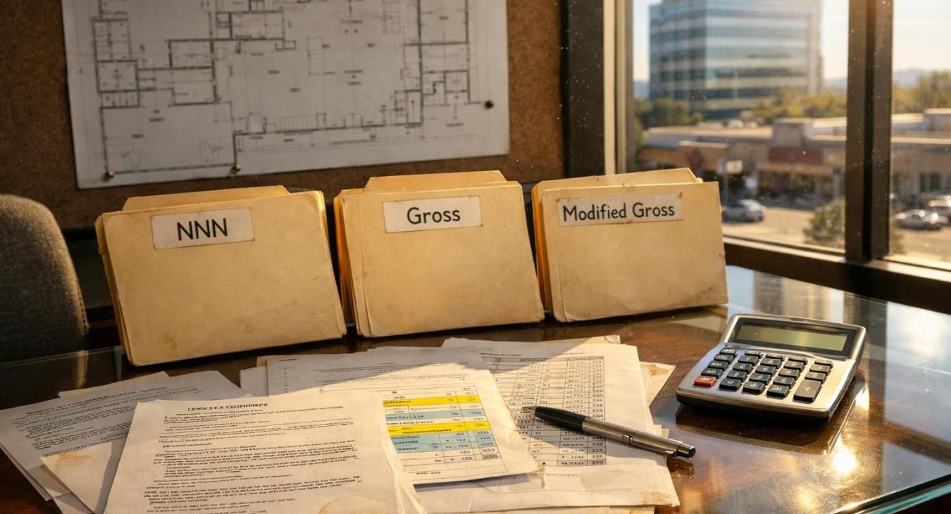 Commercial Lease Types: NNN, Gross, Modified Explained